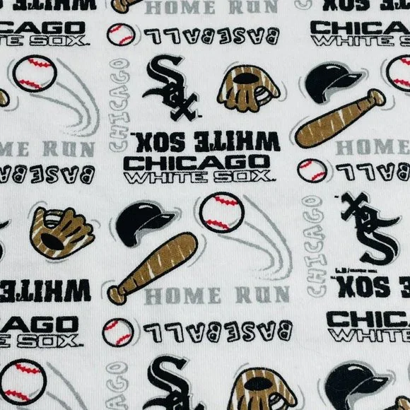 MLB Chicago White Sox Logo Team Athletics Baby 0 To 3 Months  One Piece Baseball - Picture 3 of 8